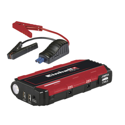 Startovací powerbanka, až 400 A, 2× USB, LED svítilna, kapacita 3,6 Ah - Einhell Expert CE