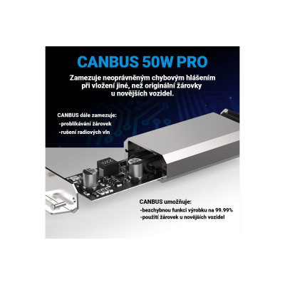 M-Style NP LED ŽÁROVKY H7 100W CANBUS