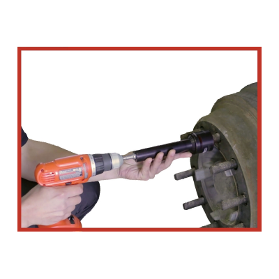 Nástavec pro čištění závitů šteftů kol 12-16 mm, s kartáčem 13 mm - Counteract SBCT13