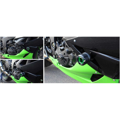 M-Style STONE padací protektory Kawasaki ZX-6R 2009-2012