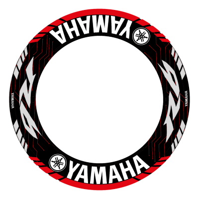 M-Style jednodílné polepy na kola YAMAHA YZF-R6