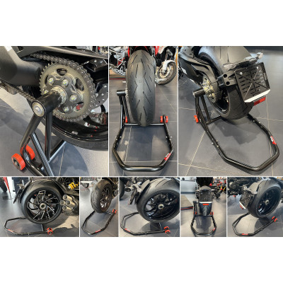 M-Style D22 zadní stojan pro letmé uložení kola - levostranný pro Ducati Diavel a XDiavel