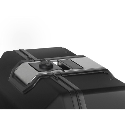 Kompletní sada bočních černých hliníkových kufrů SHAD TERRA BLACK 36L/36L , včetně montážní sady SHAD SUZUKI DL 1000 V-Strom