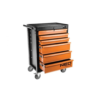 Vybavený montážní vozík 6 zásuvek s nářadím Neo Tools