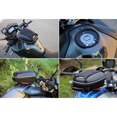 M-Style Quick brašna na nádrž motocyklu BF02 Triumph Speed / Street Triple / Tiger / Sprint / Daytona / Trident