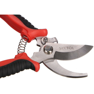 Zahradnické nůžky, délka 190 mm, ergonomická rukojeť - SIXTOL