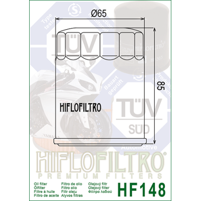 Olejový filtr HIFLOFILTRO HF148