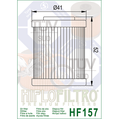 Olejový filtr HIFLOFILTRO HF157