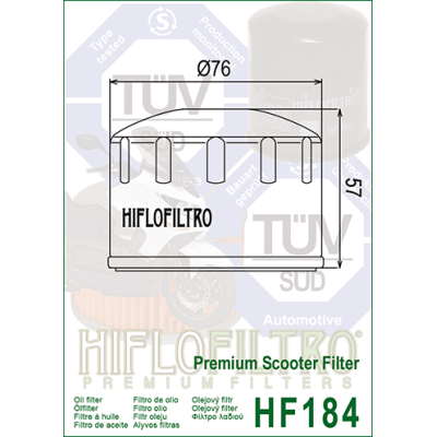 Olejový filtr HIFLOFILTRO HF184