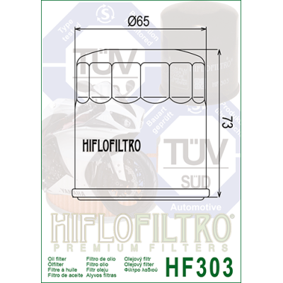 Olejový filtr HIFLOFILTRO HF303