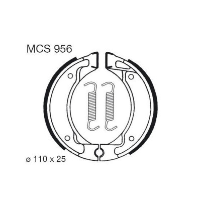Brzdové čelisti LUCAS MCS 956