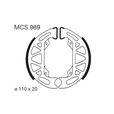 Brzdové čelisti LUCAS MCS 989