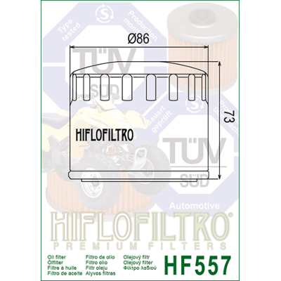 Olejový filtr HIFLOFILTRO HF557