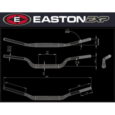 Řídítka EASTON EXP EXP M 94 56