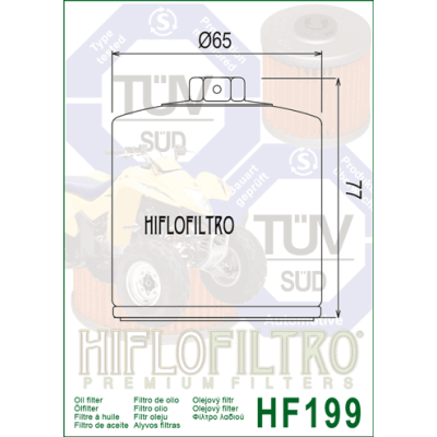 Olejový filtr HIFLOFILTRO HF199