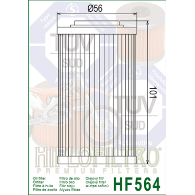 Olejový filtr HIFLOFILTRO HF564