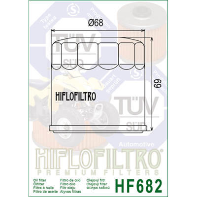 Olejový filtr HIFLOFILTRO HF682