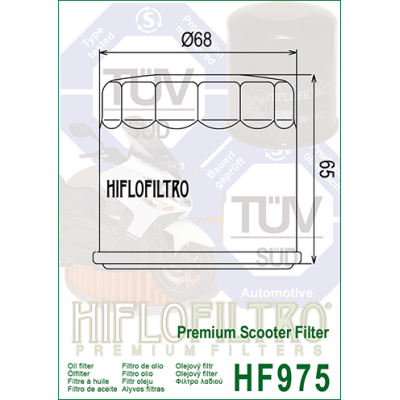 Olejový filtr HIFLOFILTRO HF975
