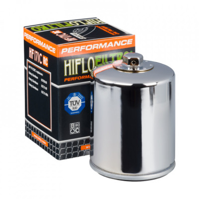 Olejový filtr HIFLOFILTRO HF171CRC Racing chrom