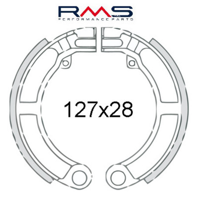 Brzdové čelisti RMS 225120540
