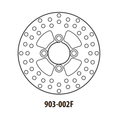 Brzdový kotouč GOLDFREN 903-002F přední 180,5 mm