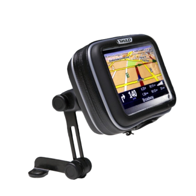 Držák GPS SHAD X0SG40M na zpětné zrcátko 4,3"