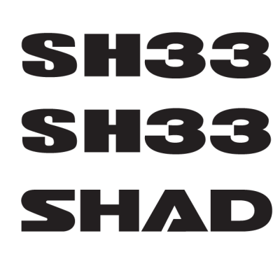 Samolepky SHAD D1B333ETR pro SH33