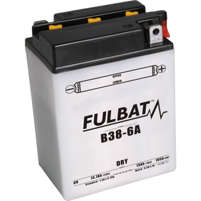 Konvenční motocyklová baterie FULBAT B38-6A (Y38-6A) Acid pack included