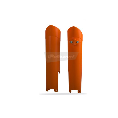 Kryty přední vidlice POLISPORT (pár) oranžová KTM