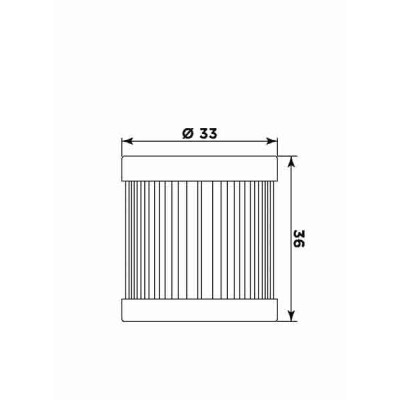 Olejový filtr MIW P5005 (alt. HF181)