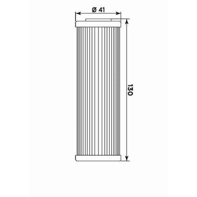 Olejový filtr MIW KT8006 (alt. HF658)