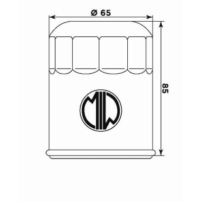 Olejový filtr MIW Y4019 (alt. HF148)
