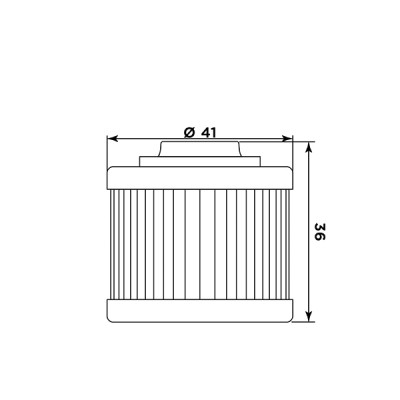 Olejový filtr MIW P5011 (alt. HF186)