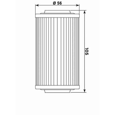 Olejový filtr MIW BO14001 (alt. HF556)
