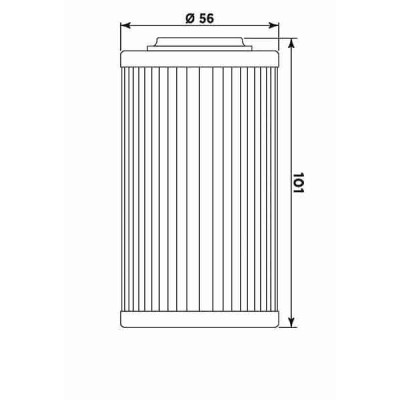 Olejový filtr MIW BU10004 (alt. HF564)