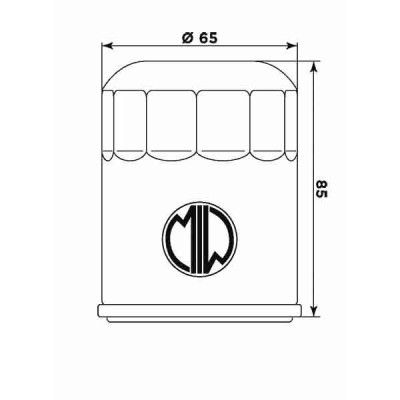 Olejový filtr MIW A11001 (alt. HF621)