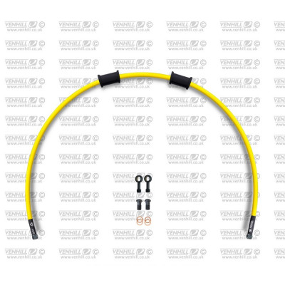 Hadice zadní brzdy Venhill POWERHOSEPLUS DUC-9016RB-YE (1 hadice v sadě) žluté hadice, černé koncovky