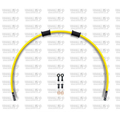 Hadice zadní brzdy Venhill POWERHOSEPLUS YAM-13004RB-YE (1 hadice v sadě) žluté hadice, černé koncovky