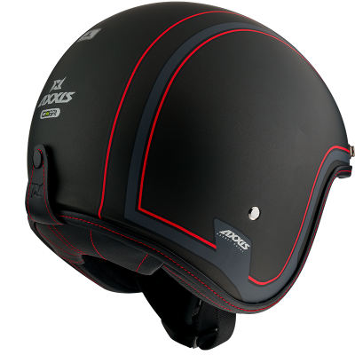 Otevřená helma AXXIS HORNET SV ABS royal b1 matná černá XXL