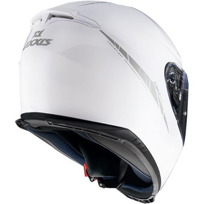 Integrální helma AXXIS EAGLE SV ABS solid bílá lesklá S