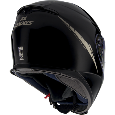 Integrální helma AXXIS EAGLE SV ABS solid lesklá černá XXL
