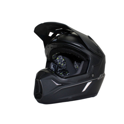 Motokrosová helma AXXIS WOLF ABS solid matná černá L