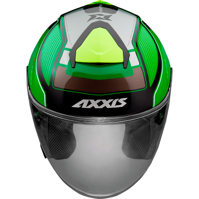 Otevřená helma AXXIS MIRAGE SV ABS village c6 matná zelená L