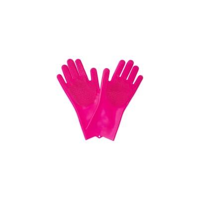 Gumové rukavice na čištění MUC-OFF 20404 růžová S