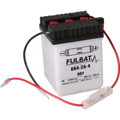 Konvenční motocyklová baterie FULBAT 6N4-2A-4 Včetně balení kyseliny