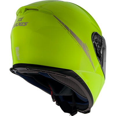 Integrální helma AXXIS EAGLE SV ABS solid lesklá fluor žlutá S