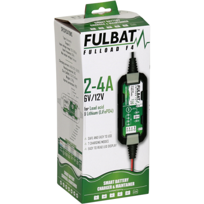 Nabíječka baterií FULBAT FULLOAD F4 2A (vhodné také pro lithiové baterie)