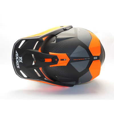 Enduro helma AXXIS WOLF DS roadrunner B4 matná fluo oranžová XS