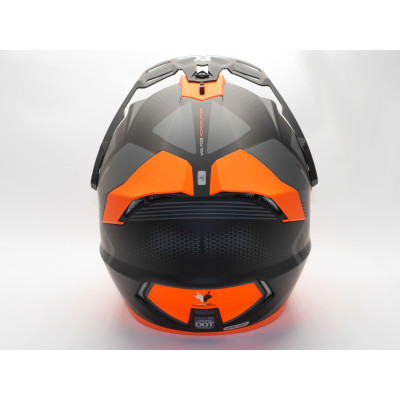 Enduro helma AXXIS WOLF DS roadrunner B4 matná fluo oranžová S