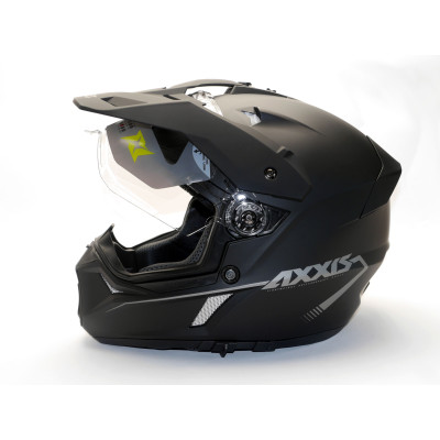 Enduro helma AXXIS WOLF DS solid A1 matná černá L